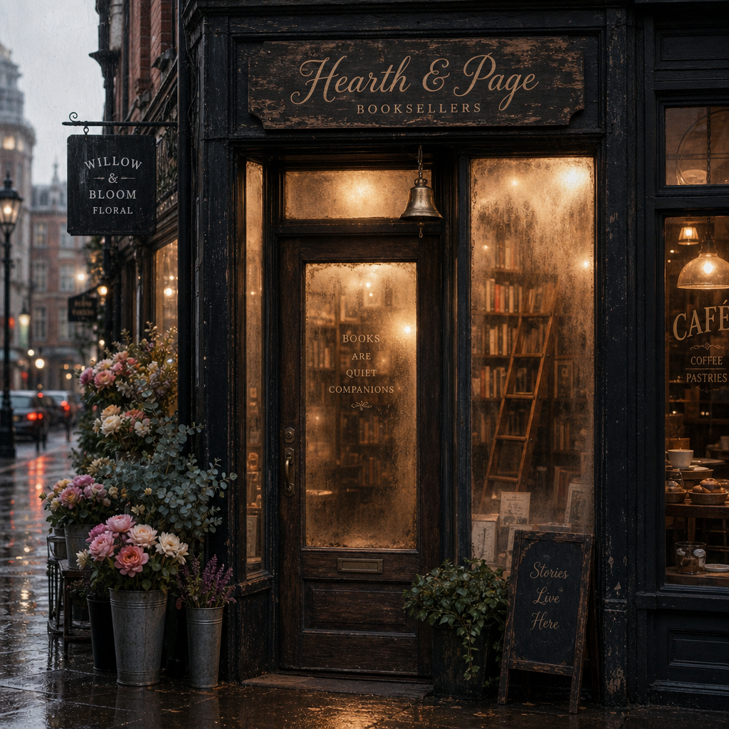 A Quiet Evening at the Bookstore With Hana – A Cinematic Multi‑Chapter Short Story